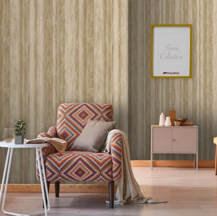 Beige Embossed Wallpaper – Farmhouse Lodge (7802-2)